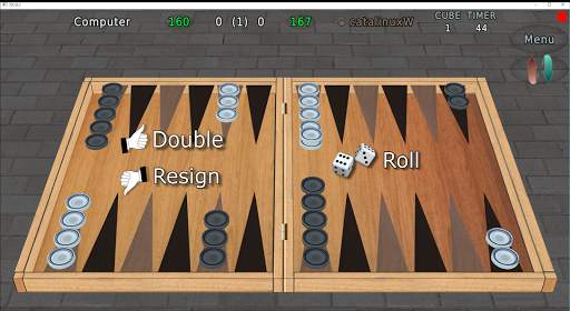 Backgammon Reloaded 3D screenshot 1