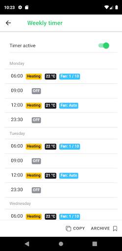 Sabiana WiFi screenshot 5