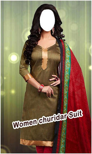 Women Churidar Suit HD screenshot 2