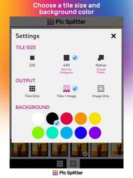 PicSplitter Lite for Instagram screenshot 13