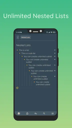 Note List: Outliner & Notes Organizer screenshot 4
