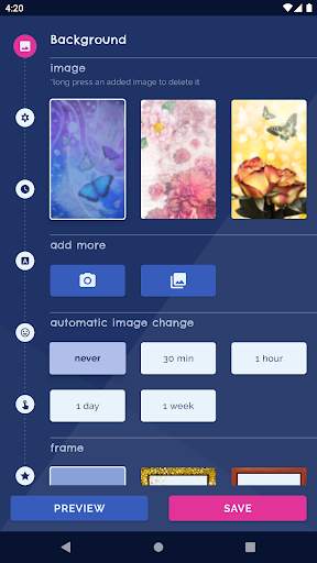 Abstract Pastel Live Wallpaper screenshot 1