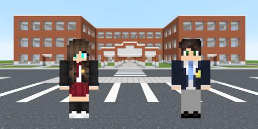 Maps for Minecraft City with School screenshot 1