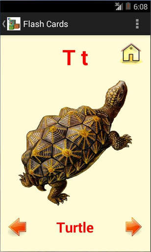 A..Z Letters Flash Cards screenshot 4