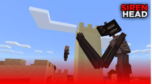 Siren Head mods for minecraft screenshot 1