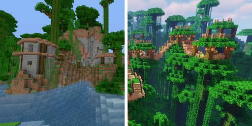 Jungle Village Maps for Minecraft screenshot 4