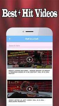A-Z WWE Videos : All WWE Events Videos स्क्रीनशॉट 4