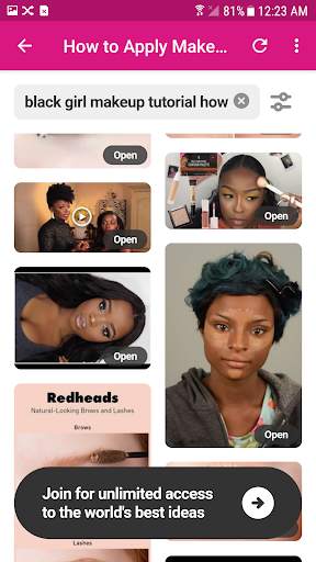 Black Beauty Makeup Tutorials. скриншот 2