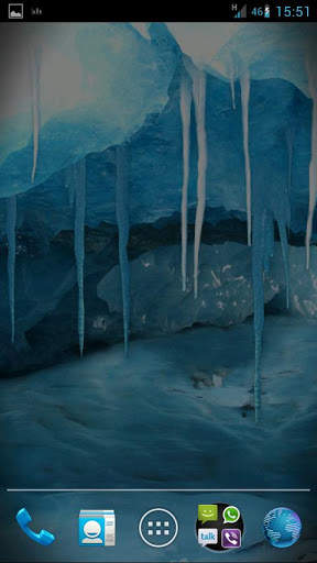 RealDepth Ice Cave Free LWP screenshot 3