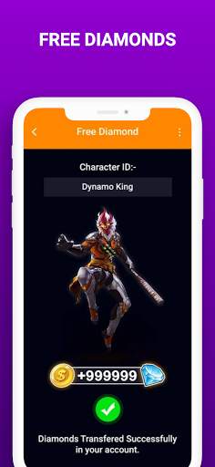 Free Diamonds For Free Fire скриншот 3
