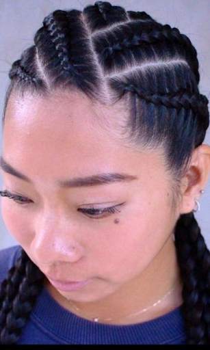 Cute Cornrow Hairstyles screenshot 4