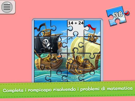 Puzzle di Matematica bambini: tabelline, addizione screenshot 8