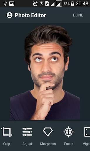 Hairstyle Changer app, virtual makeover women, men screenshot 5