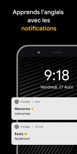 VocApp: Apprends l’Anglais screenshot 1