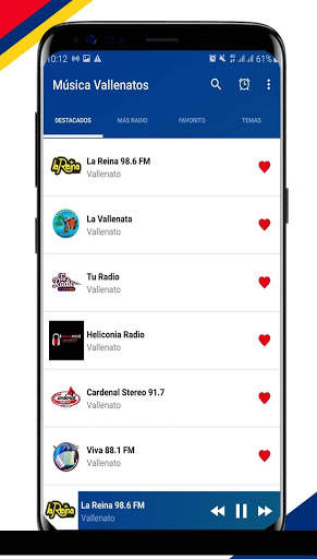 Musica Vallenatos Gratis screenshot 1