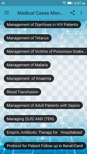 Medical Cases Management screenshot 3