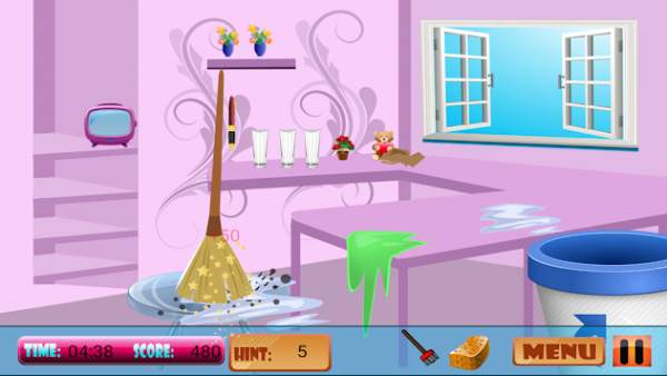 Cleaning Houses Games screenshot 3