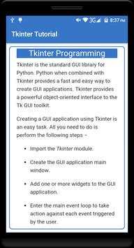 Tkinter Tutorial скриншот 2