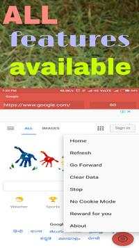 Browzo - Lite Internet Browser screenshot 2