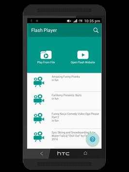 Universal Flash Player screenshot 1