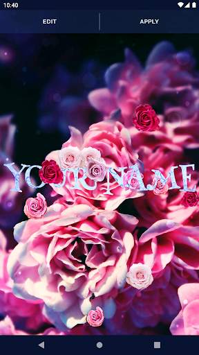 Spring Rose Live Wallpaper screenshot 2