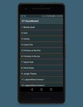 Soundboard For Contra - 16bit Game Sounds Offline screenshot 1