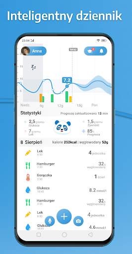 DiabTrend Zarządzanie cukrzycą screenshot 1