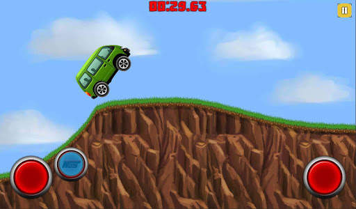 Racing on cartoon cars on the hills and mountains screenshot 6