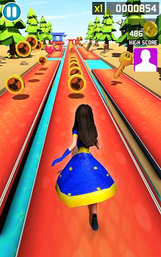 Princess Jungle Runner - Endless Running Games screenshot 12