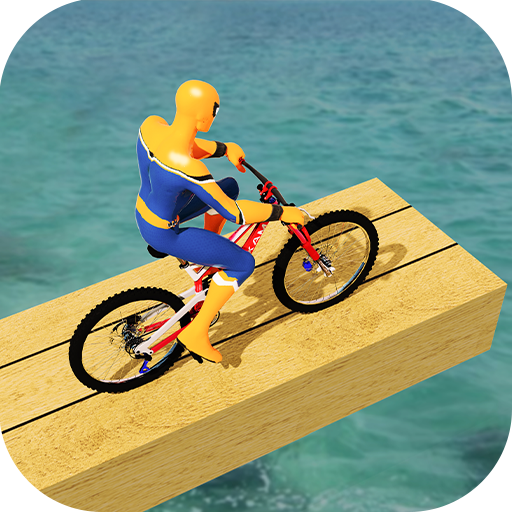 Superhero BMX Cycle Stunt Race icon