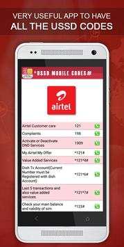 USSD Mobile Codes screenshot 2
