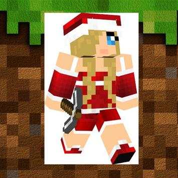 Christmast Girl Skin for MCPE screenshot 1