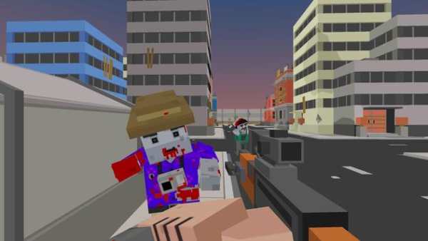 Multiplayer Zombie Survival Pixel 3D screenshot 10