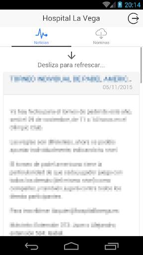 Intranet Hospital La Vega screenshot 3