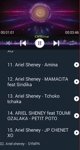Ariel Sheney amina and all songs screenshot 3