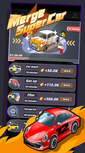 Merge Super Car स्क्रीनशॉट 2