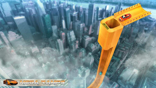 Mega Ramp Car Racing Impossible Stunts screenshot 3
