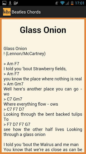 Beatles Chords screenshot 3