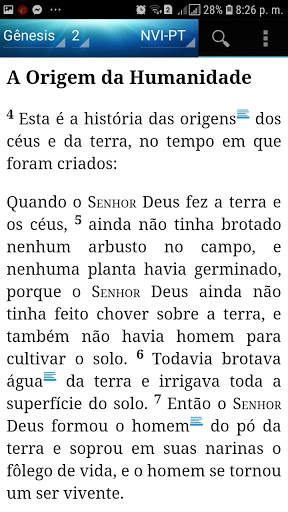 Holy Bible New International Version(Portugues) screenshot 3