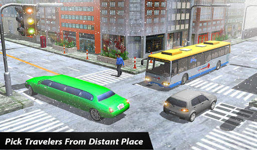 Uphill Limo Driver Snow Mountain Climb screenshot 8