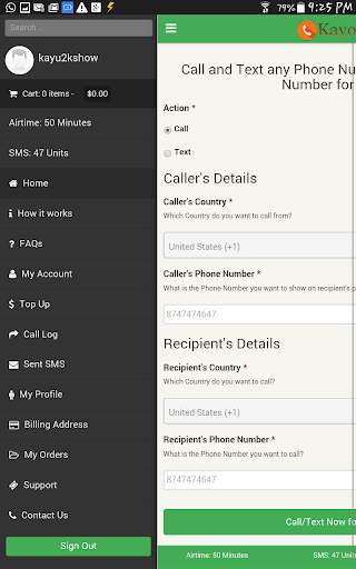 Kayode Call and Text for Free screenshot 15
