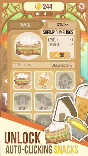 Ramen Clicker Shop - Collectible Idle Incremental screenshot 3