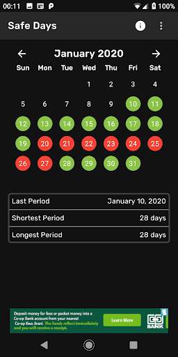 Safe Days screenshot 5