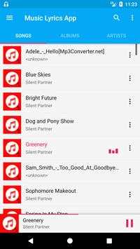 Music Lyrics  App,song Lyrics,Find lyrics, song screenshot 1