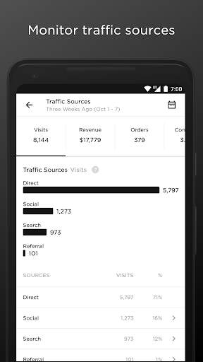 Squarespace Analytics скриншот 2