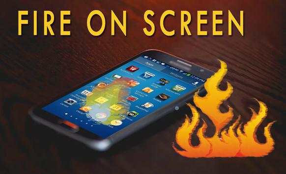 Fire Screen Prank screenshot 1
