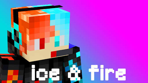 Ice Fire Skin For Minecraft PE screenshot 1