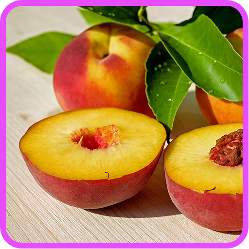 Peach Recipes: Peach cake, Peach pie icon