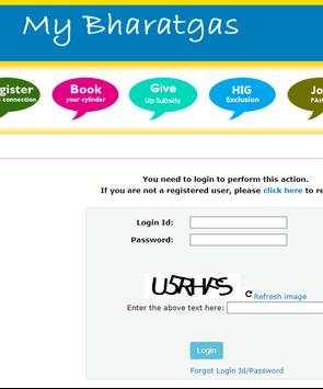 LPG GAS Booking Online Indane / Bharat / HP Gas screenshot 4