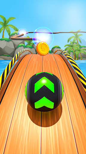 Rolling Going Ball Run 2048 3d screenshot 1